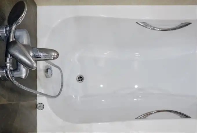 Bath after